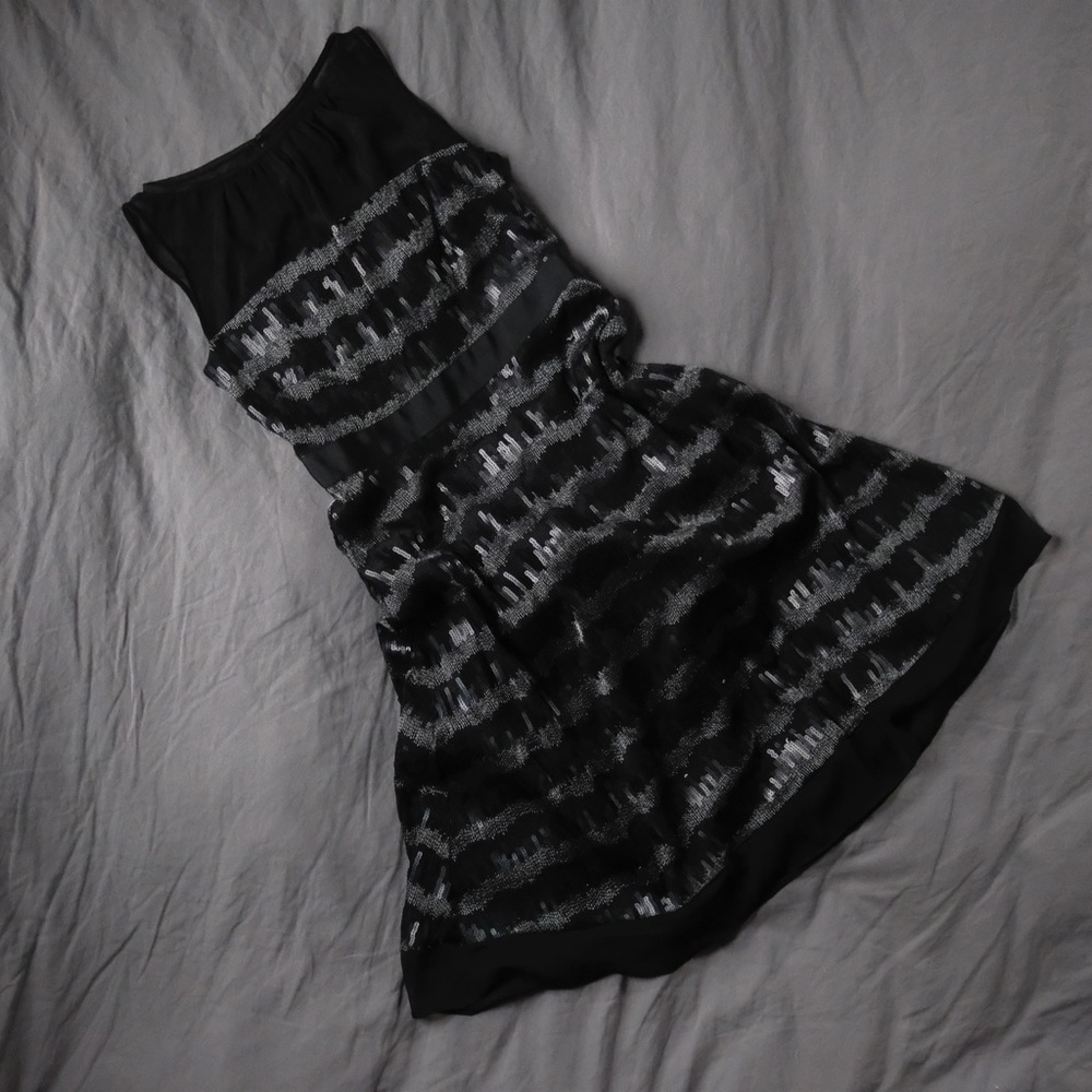 Ann Taylor Black Party Dress